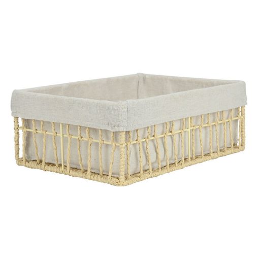 Εικόνα της Καλάθι Οργάνωσης Estia Nest 32x24x12cm Μπέζ 02-28015