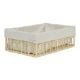 Εικόνα της Καλάθι Οργάνωσης Estia Nest Μπέζ 28×20×10cm 02-28022