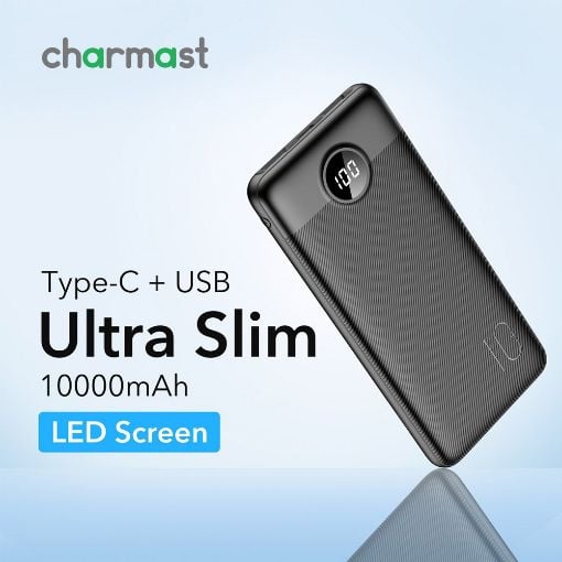 Εικόνα της Powerbank Charmast L10SW 10000mAh 20W White
