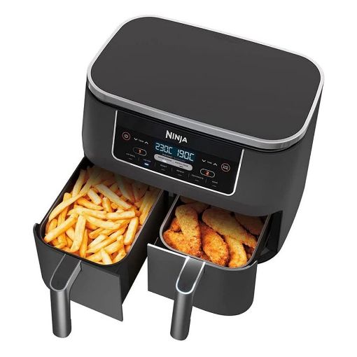 Εικόνα της Φριτέζα Αέρος Ninja Foodi Dual Zone 7.6lt 2400W Black AF300EU