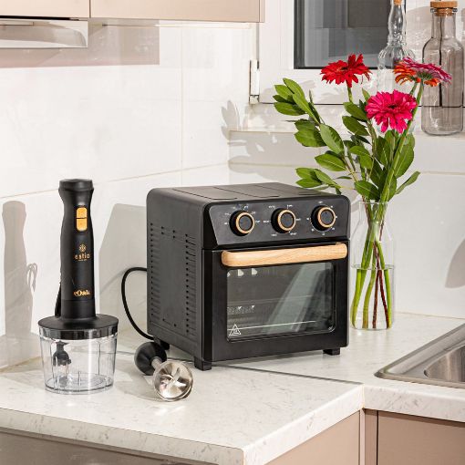 Εικόνα της Φριτέζα Αέρος - Φουρνάκι Estia Oak 12lt 1400W Μαύρη 06-23690