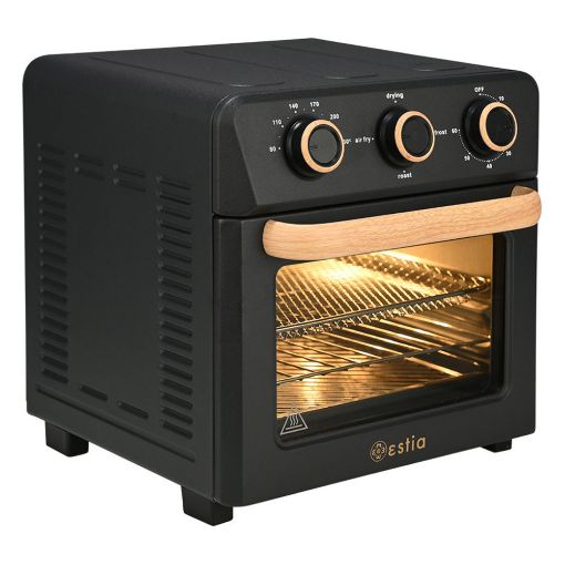 Εικόνα της Φριτέζα Αέρος - Φουρνάκι Estia Oak 12lt 1400W Μαύρη 06-23690