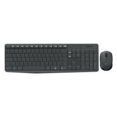 Εικόνα της Πληκτρολόγιο-Ποντίκι Logitech MK235 Wireless UK Grey 920-007931