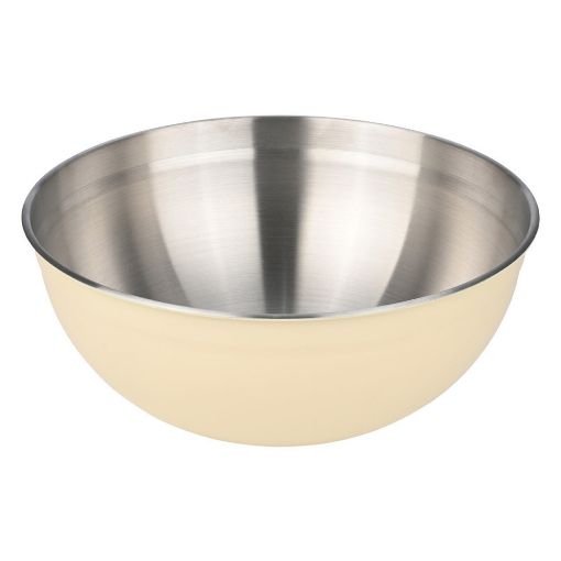 Εικόνα της Μπoλ Ανάμειξης Estia Allure Ανοξείδωτο 25cm Ivory 01-25038