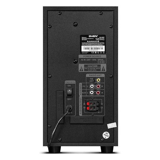 Εικόνα της Ηχεία Sven MS-2050 2.1 Bluetooth 55W Black SV-013233