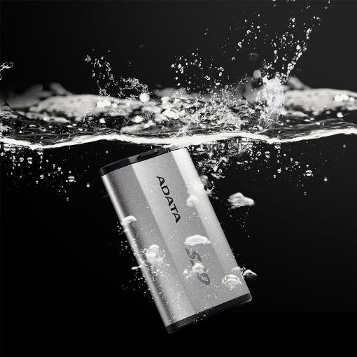 Εικόνα της Εξωτερικός Δίσκος SSD Adata SD810 1TB USB 3.2 Gen2 Silver SD810-1000G-CSG