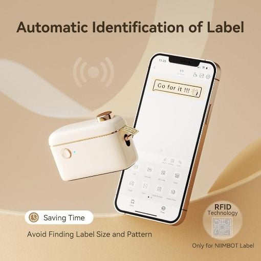 Εικόνα της Εκτυπωτής Ετικετών Niimbot H1S Wireless