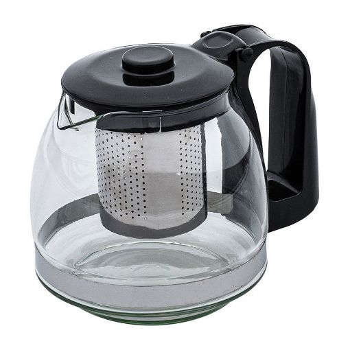 Εικόνα της Τσαγιέρα Γυάλινη Estia 700ml με Ανοξείδωτο ΦΙίλτρο 01-8741
