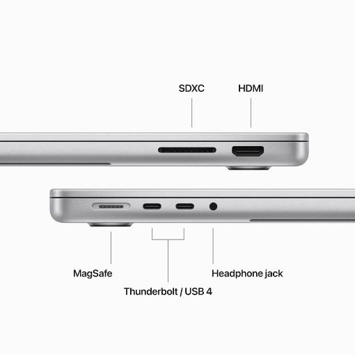Εικόνα της Apple MacBook Pro 14.2" Apple M3 16GB 512GB SSD Silver Z1A9000FT MR7J3GR/A
