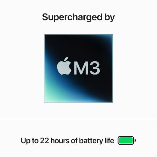 Εικόνα της Apple MacBook Pro 14.2" Apple M3 16GB 512GB SSD Silver Z1A9000FT MR7J3GR/A