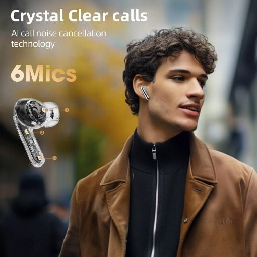 Εικόνα της True Wireless Earphones QCY HT08 Melobuds Pro ANC Bluetooth Black