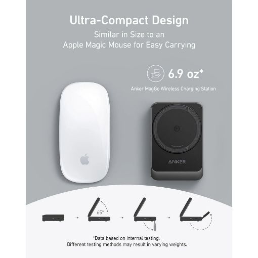 Εικόνα της Ασύρματος Φορτιστής Anker MagGo 3-in-1 15W Black B2557311