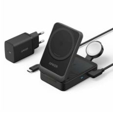 Εικόνα της Ασύρματος Φορτιστής Anker MagGo 3-in-1 15W Black B2557311