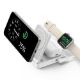 Εικόνα της Ασύρματος Φορτιστής Anker MagGo 3-in-1 15W White B2557321