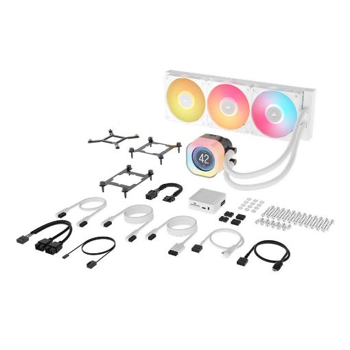 Εικόνα της Corsair iCUE Link Titan RX 360 LCD RGB White CW-9061026-WW