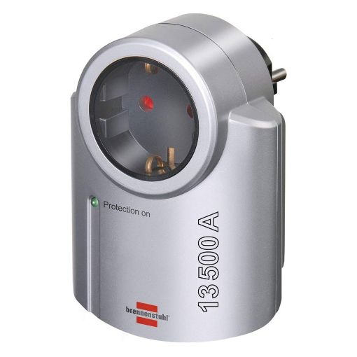 Εικόνα της Πρίζα Ασφαλείας Brennenstuhl Primera-Line 1 Θέσης Silver 1506950