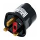 Εικόνα της Αντάπτορας Πρίζας Brennenstuhl Type F σε Type G (GB) Black 1508533