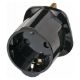 Εικόνα της Αντάπτορας Πρίζας Brennenstuhl Type F σε Type G (GB) Black 1508533