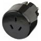 Εικόνα της Αντάπτορας Πρίζας Brennenstuhl Type I (CN) σε Type E/F Black 1508510