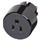 Εικόνα της Αντάπτορας Πρίζας Brennenstuhl Type B (US) σε Type E/F Black 1508520