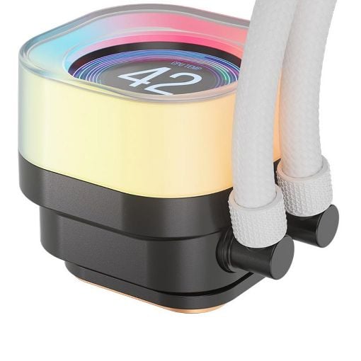 Εικόνα της Corsair iCUE Link Titan RX 240 LCD RGB White CW-9061025-WW