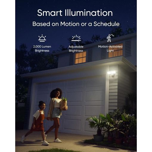 Εικόνα της Outdoor IP Camera Anker Eufy Floodlight E340 Dual Lens Pan/Tilt T8425321