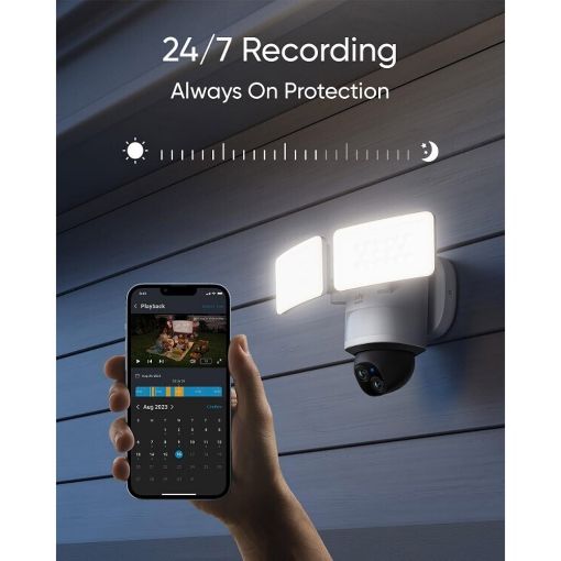 Εικόνα της Outdoor IP Camera Anker Eufy Floodlight E340 Dual Lens Pan/Tilt T8425321