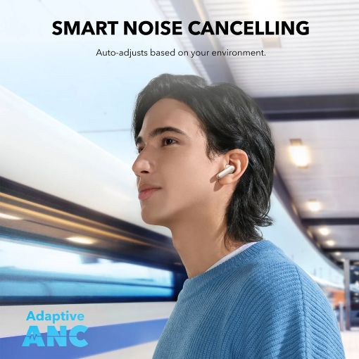 Εικόνα της True Wireless Earbuds Anker Soundcore P40i NC Oat White A3955G21