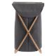 Εικόνα της Καλάθι Απλύτων Estia Bamboo Essentials 40x40x70cm Γκρί 02-13158