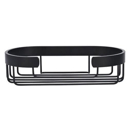 Εικόνα της Εταζιέρα Αλουμινίου Estia Stance Ίσια 25x13x6.5cm Μαύρη 02-28480