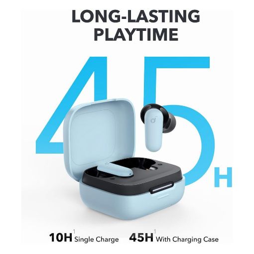 Εικόνα της True Wireless Earbuds Anker Soundcore P30i Smart NC Blue A3959331