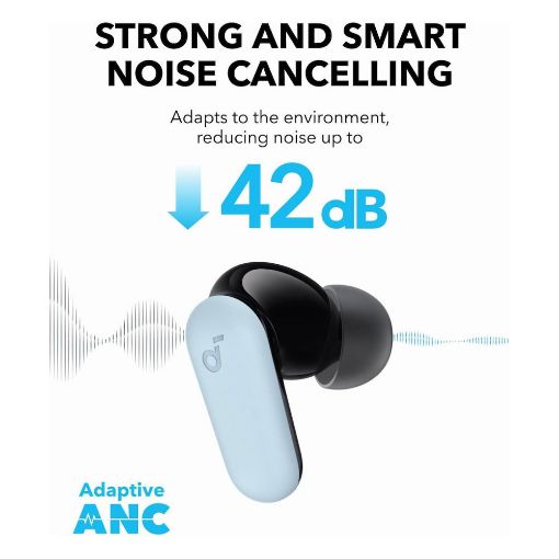 Εικόνα της True Wireless Earbuds Anker Soundcore P30i Smart NC Blue A3959331
