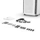 Εικόνα της Be Quiet! Shadow Base 800 DX Tempered Glass White BGW62
