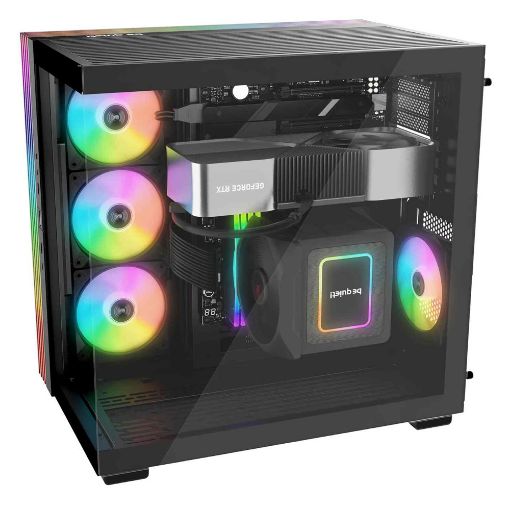 Εικόνα της Be Quiet! Light Base 600 LX ARGB Black BGW67