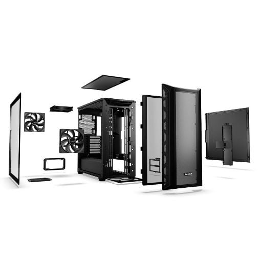 Εικόνα της Be Quiet! Shadow Base 800 Tempered Glass Black BGW60