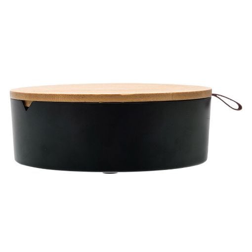 Εικόνα της Κουτί Αποθήκευσης Estia Bamboo Essentials με Καθρέφτη 02-15329