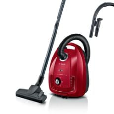 Εικόνα της Ηλεκτρική Σκούπα Bosch 600W με Σακούλα 4lt Κόκκινη BGB38RD2