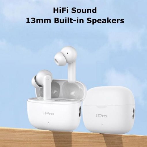 Εικόνα της True Wireless Earphones iPro TW300 Plus Bluetooth Black 010701-0259