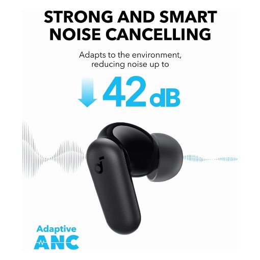Εικόνα της True Wireless Earbuds Anker Soundcore P30i Smart NC Black A3959311