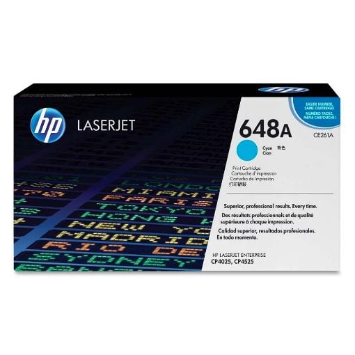 Εικόνα της Toner HP 648A Cyan CE261A