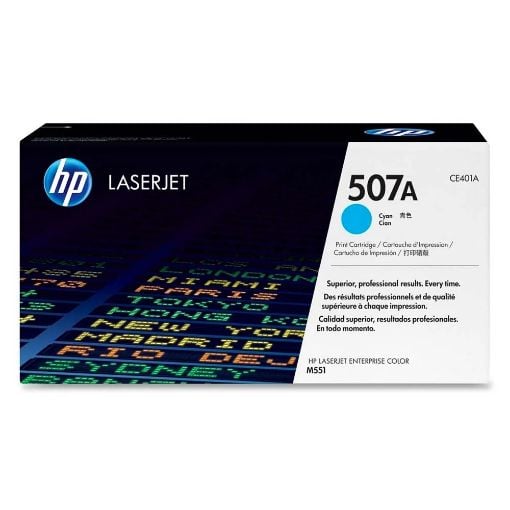 Εικόνα της Toner HP 507A Cyan CE401A
