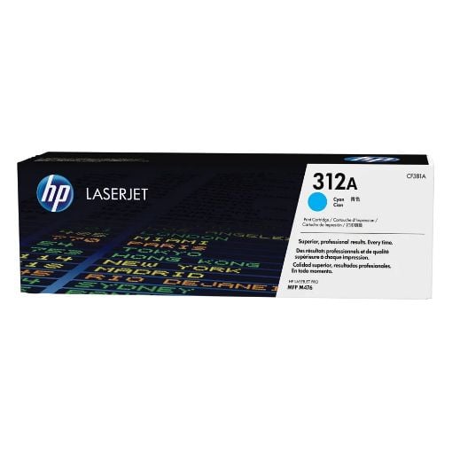 Εικόνα της Toner HP 312A Cyan CF381A
