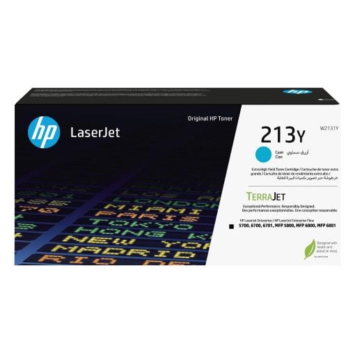 Εικόνα της Toner HP 213Y Cyan W2131Y