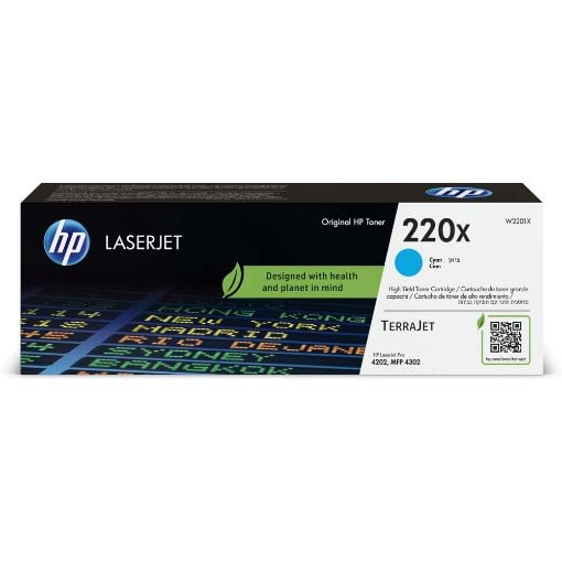 Εικόνα της Toner HP 220X HC Cyan W2201X