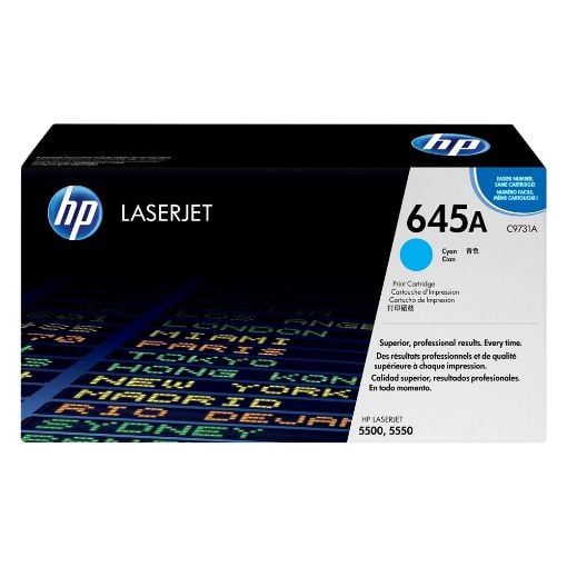 Εικόνα της Toner HP 645A Cyan C9731A