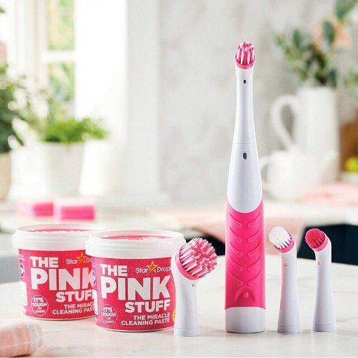 Εικόνα της Σετ Καθαρισμού The Pink Stuff The Miracle Scrubber Kit