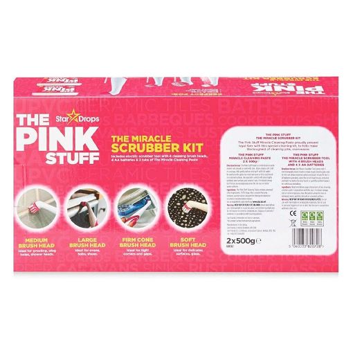 Εικόνα της Σετ Καθαρισμού The Pink Stuff The Miracle Scrubber Kit