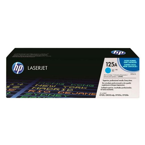 Εικόνα της Toner HP 125A Cyan CB541A