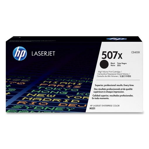 Εικόνα της Toner HP 507X Black HC CE400X