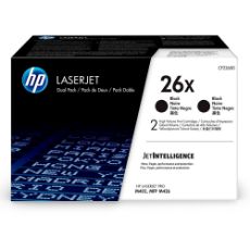 Εικόνα της Toner HP 26X Black Dual Pack CF226XD